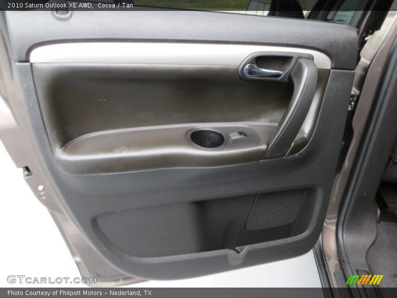 Cocoa / Tan 2010 Saturn Outlook XE AWD