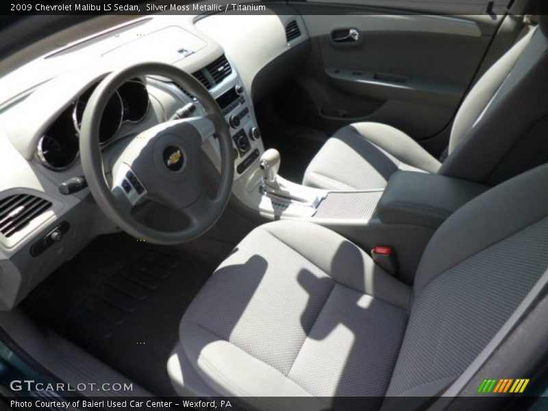 Titanium Interior - 2009 Malibu LS Sedan 