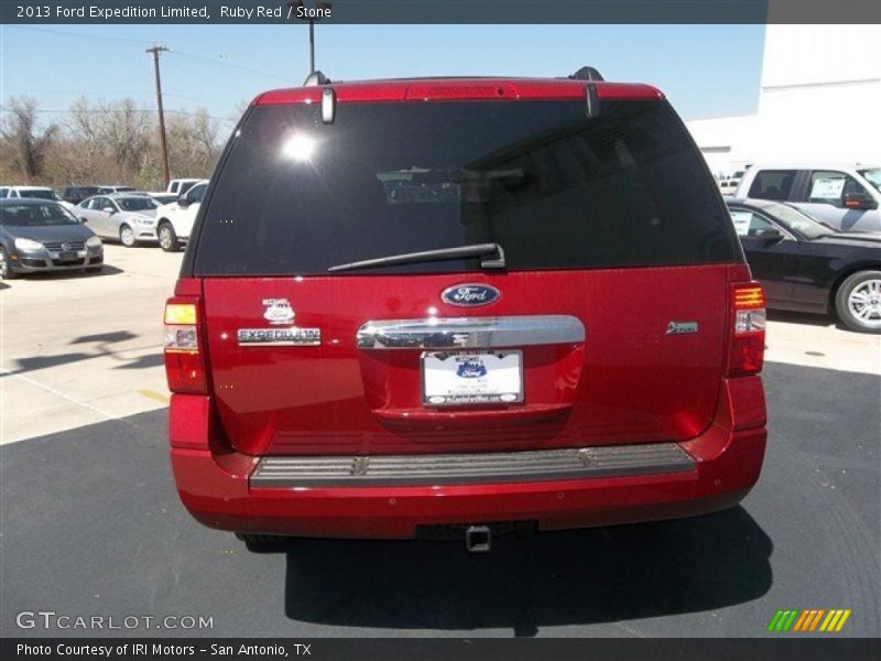 Ruby Red / Stone 2013 Ford Expedition Limited