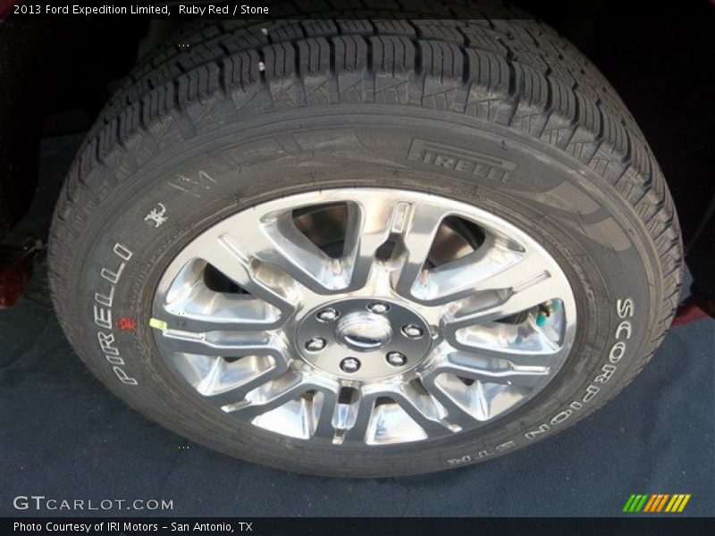 Ruby Red / Stone 2013 Ford Expedition Limited