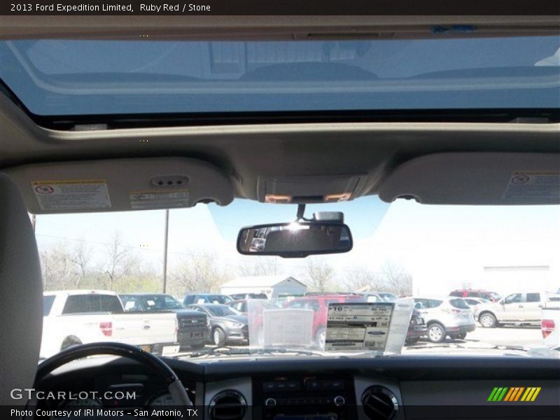 Ruby Red / Stone 2013 Ford Expedition Limited