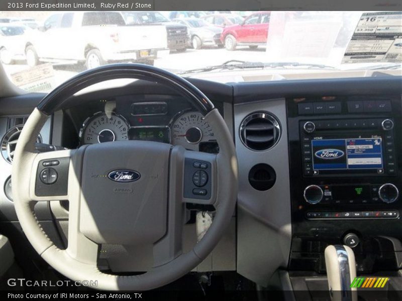 Ruby Red / Stone 2013 Ford Expedition Limited