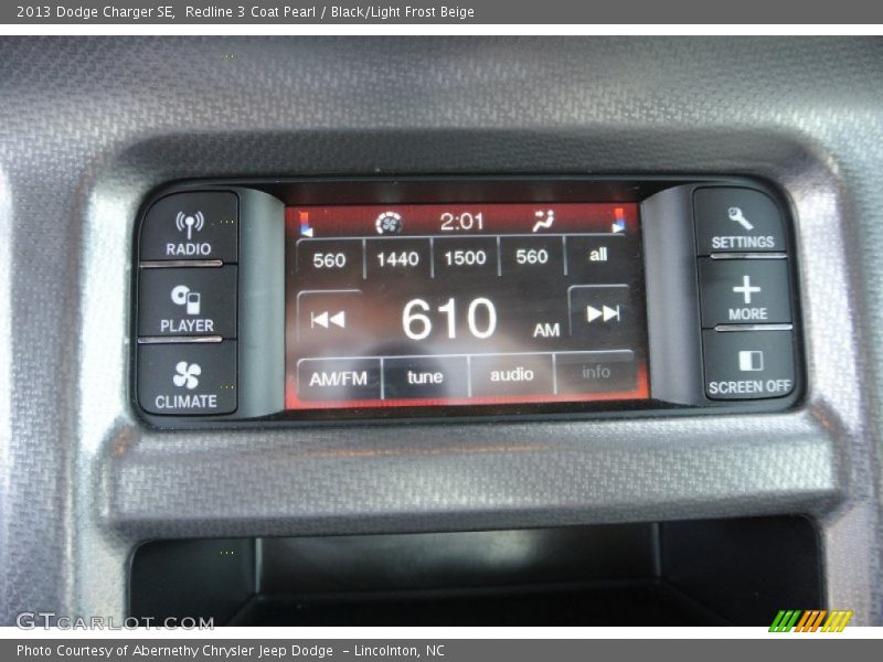 Redline 3 Coat Pearl / Black/Light Frost Beige 2013 Dodge Charger SE
