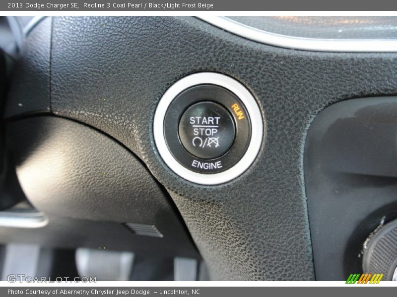 Redline 3 Coat Pearl / Black/Light Frost Beige 2013 Dodge Charger SE