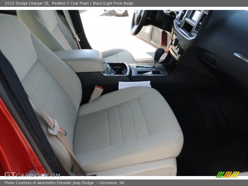 Redline 3 Coat Pearl / Black/Light Frost Beige 2013 Dodge Charger SE