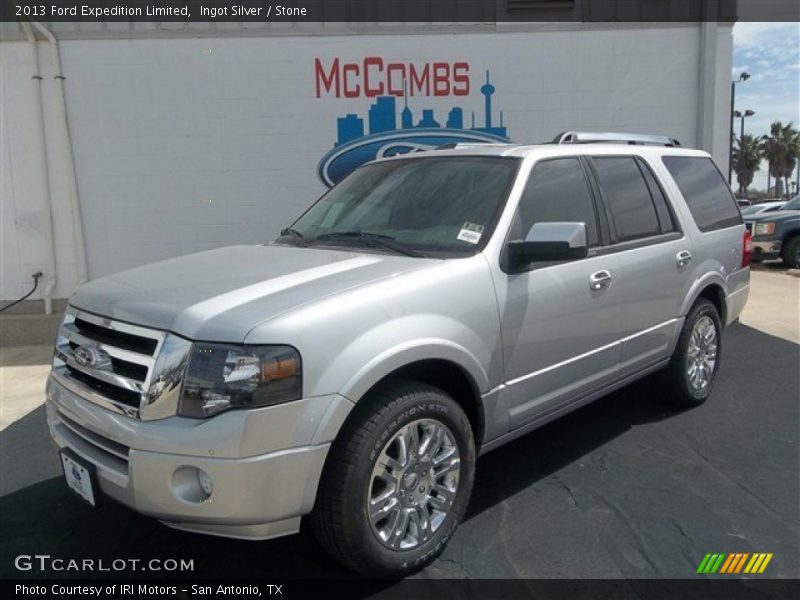 Ingot Silver / Stone 2013 Ford Expedition Limited