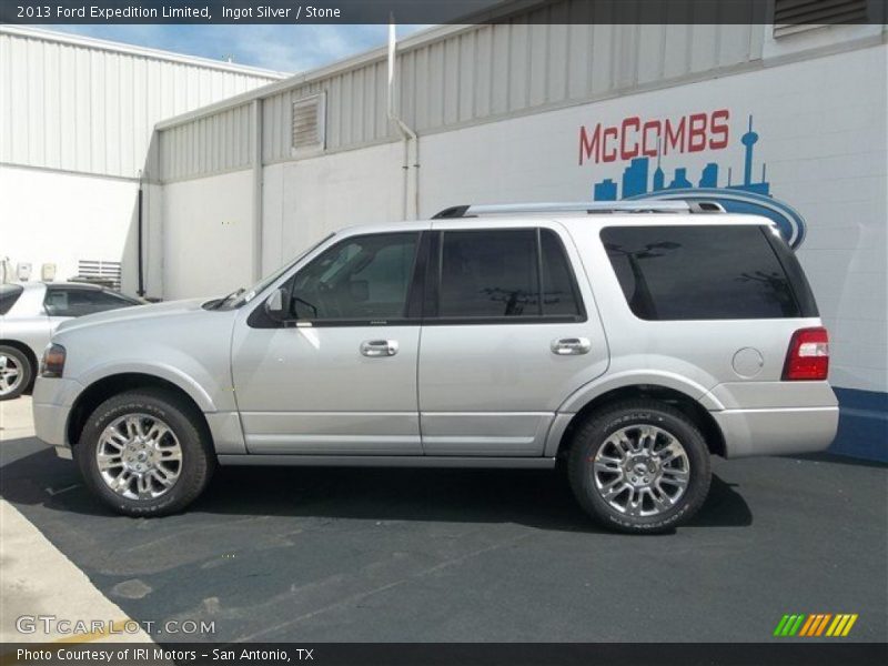 Ingot Silver / Stone 2013 Ford Expedition Limited