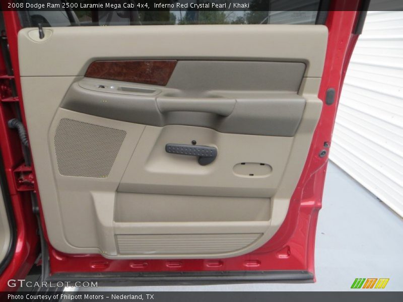 Door Panel of 2008 Ram 2500 Laramie Mega Cab 4x4