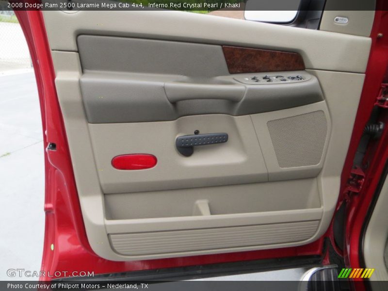 Door Panel of 2008 Ram 2500 Laramie Mega Cab 4x4