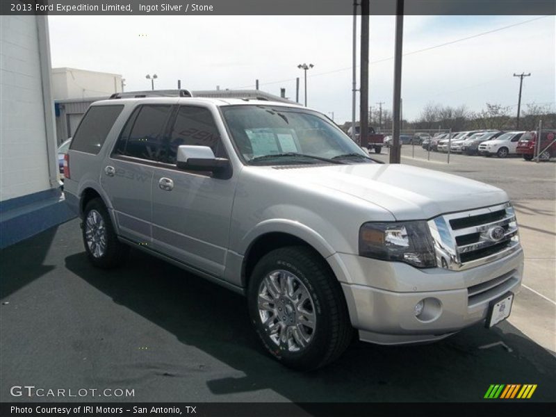 Ingot Silver / Stone 2013 Ford Expedition Limited