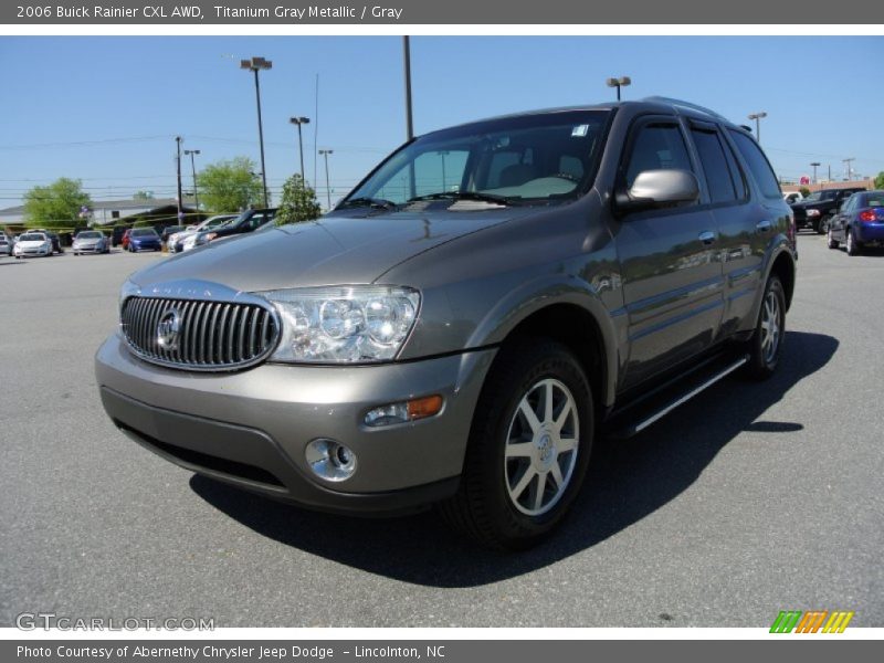 Titanium Gray Metallic / Gray 2006 Buick Rainier CXL AWD