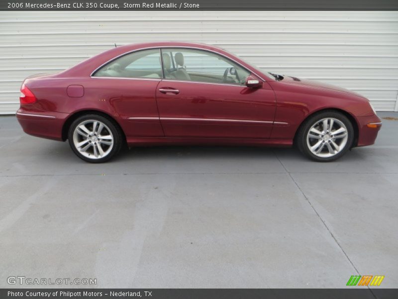  2006 CLK 350 Coupe Storm Red Metallic