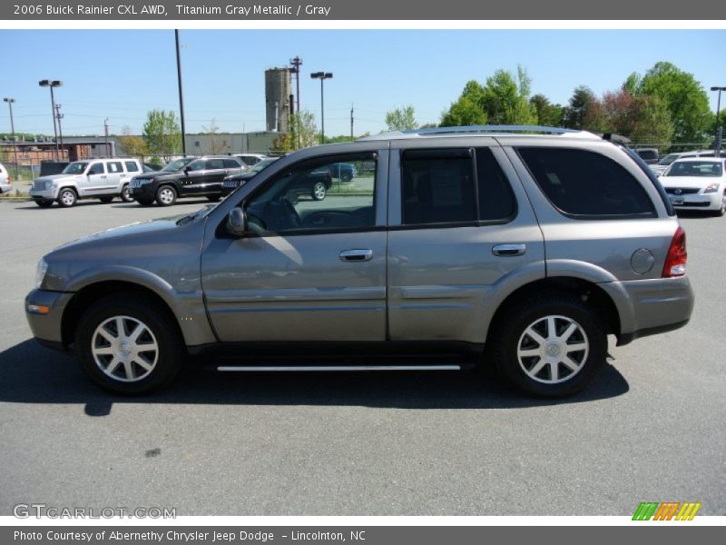 Titanium Gray Metallic / Gray 2006 Buick Rainier CXL AWD