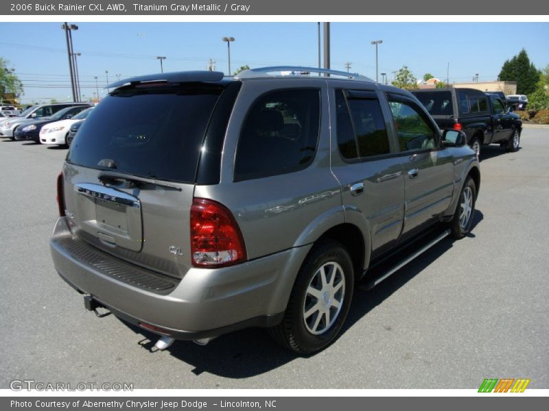 Titanium Gray Metallic / Gray 2006 Buick Rainier CXL AWD