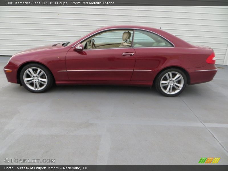  2006 CLK 350 Coupe Storm Red Metallic