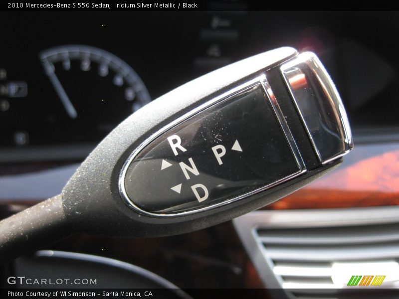  2010 S 550 Sedan 7 Speed Touch Shift Automatic Shifter