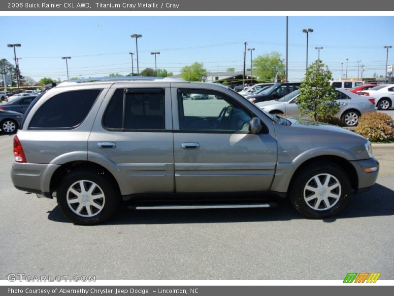 Titanium Gray Metallic / Gray 2006 Buick Rainier CXL AWD