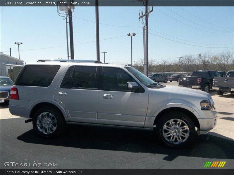Ingot Silver / Stone 2013 Ford Expedition Limited
