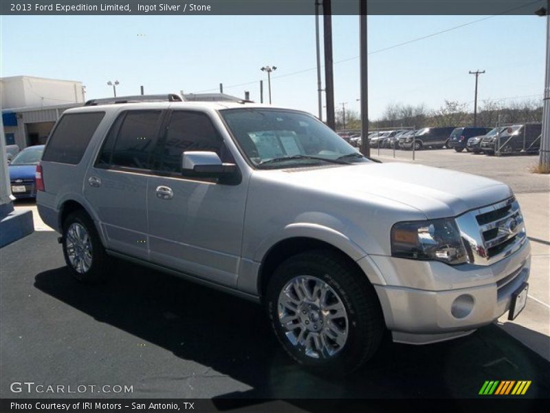 Ingot Silver / Stone 2013 Ford Expedition Limited