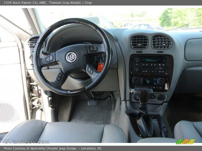 Titanium Gray Metallic / Gray 2006 Buick Rainier CXL AWD