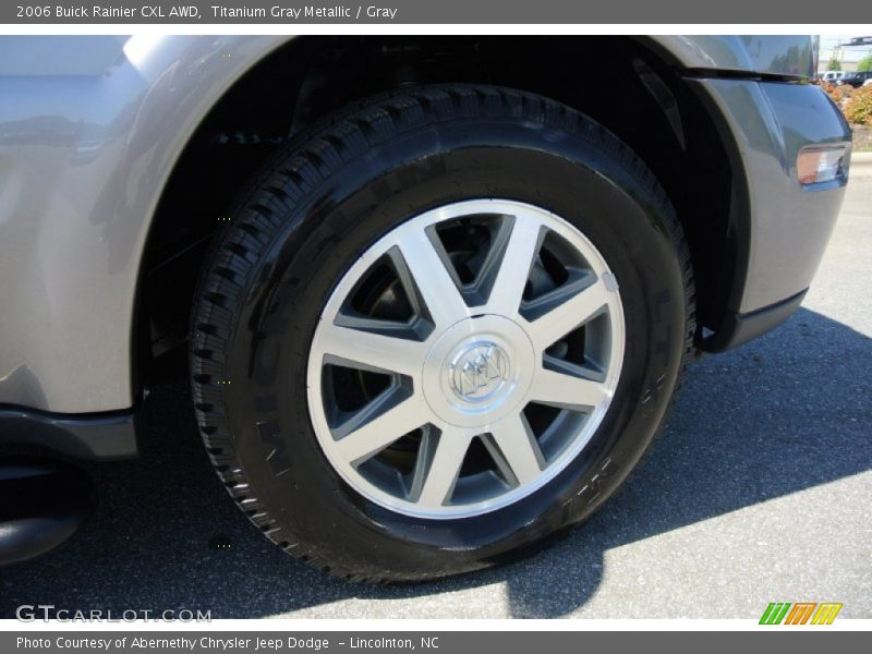 Titanium Gray Metallic / Gray 2006 Buick Rainier CXL AWD