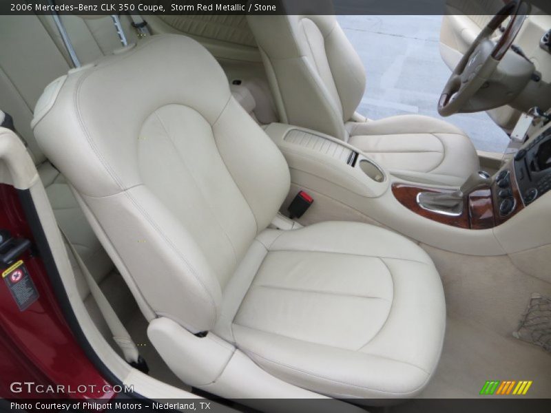 Front Seat of 2006 CLK 350 Coupe