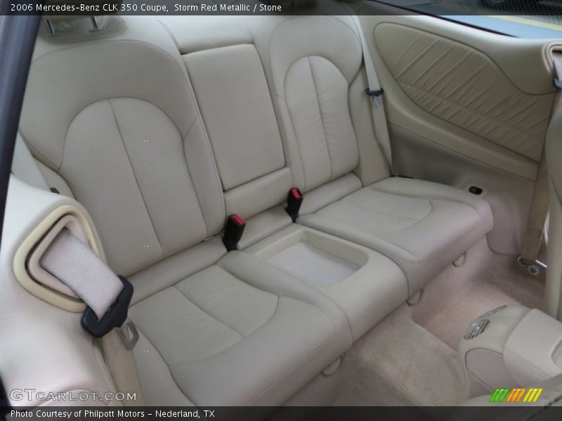 Rear Seat of 2006 CLK 350 Coupe