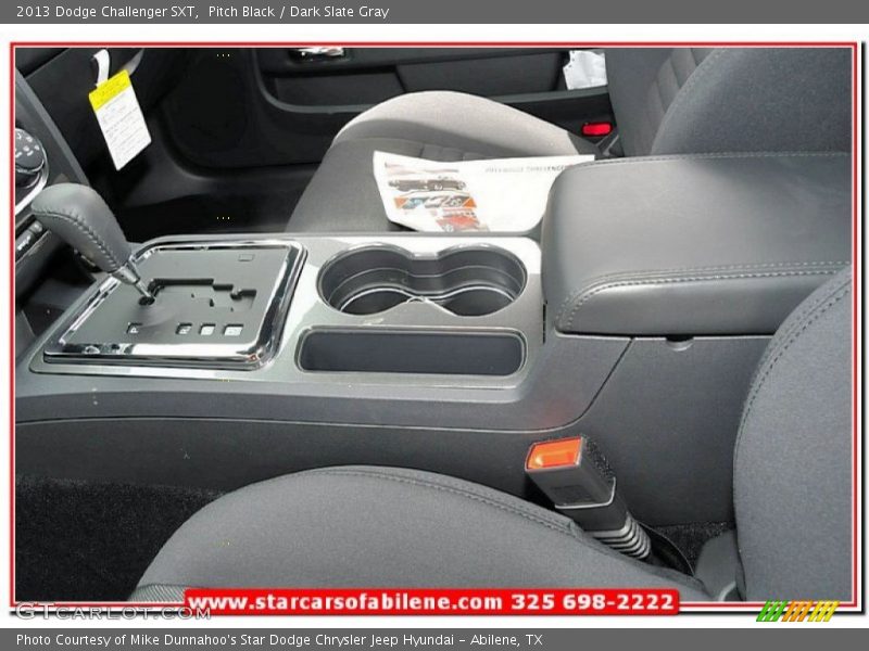 Pitch Black / Dark Slate Gray 2013 Dodge Challenger SXT