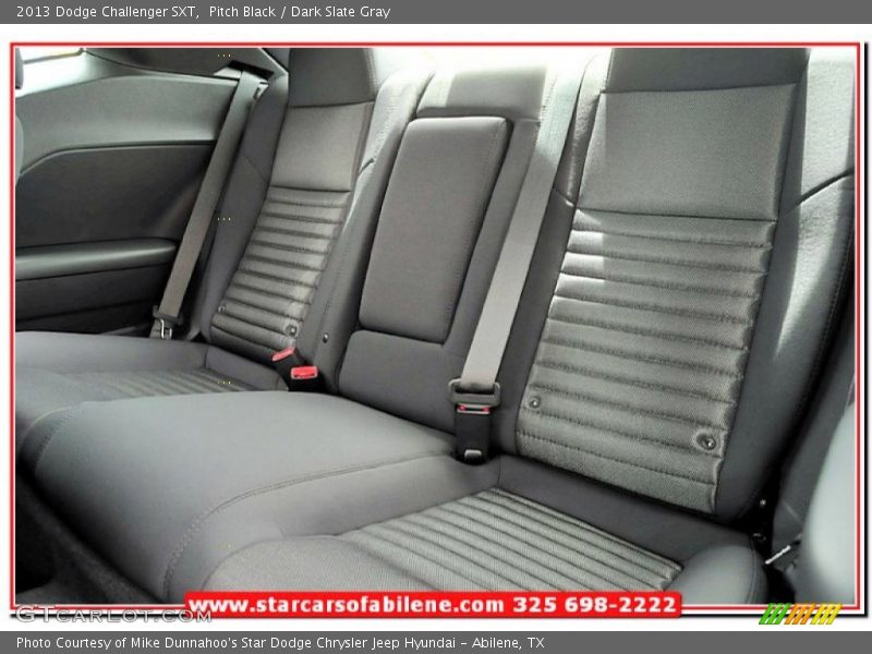 Pitch Black / Dark Slate Gray 2013 Dodge Challenger SXT