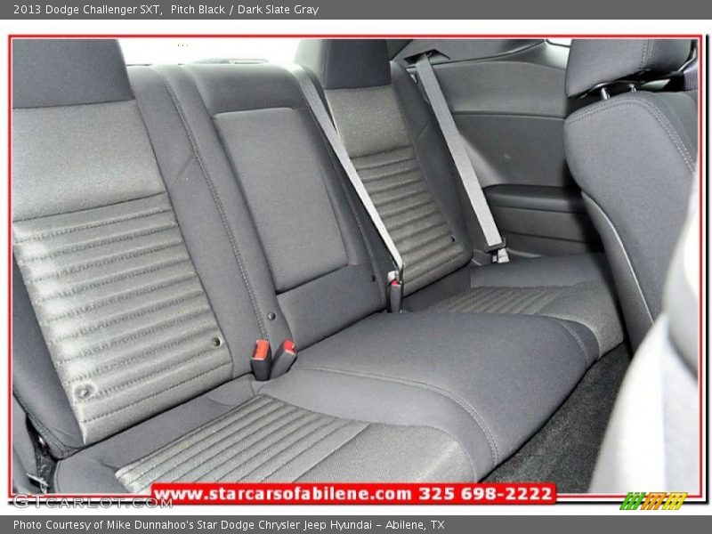 Pitch Black / Dark Slate Gray 2013 Dodge Challenger SXT