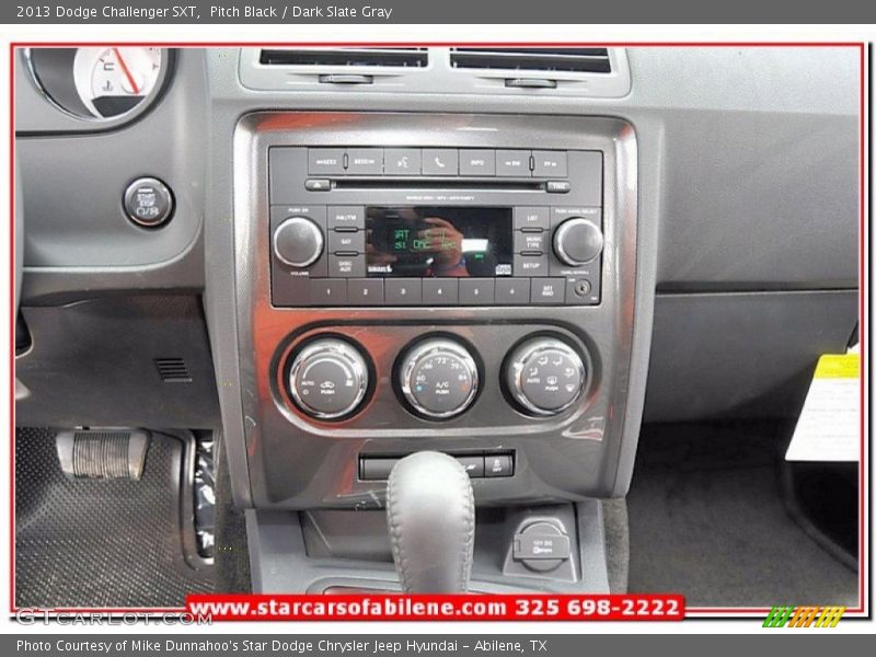 Pitch Black / Dark Slate Gray 2013 Dodge Challenger SXT