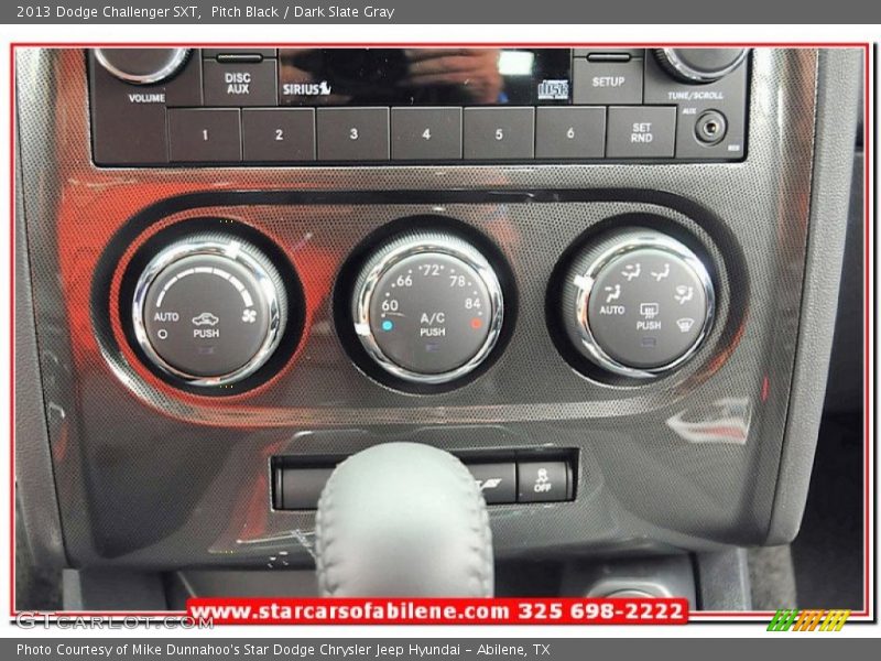 Pitch Black / Dark Slate Gray 2013 Dodge Challenger SXT