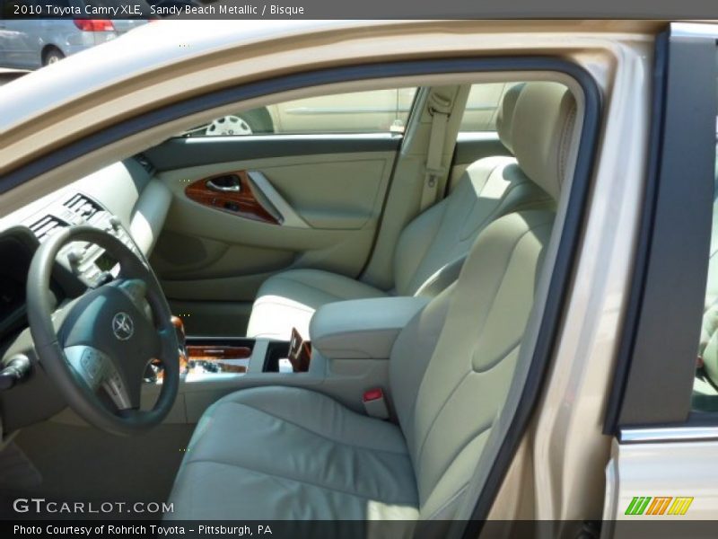 Sandy Beach Metallic / Bisque 2010 Toyota Camry XLE