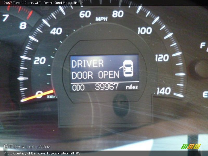 Desert Sand Mica / Bisque 2007 Toyota Camry XLE