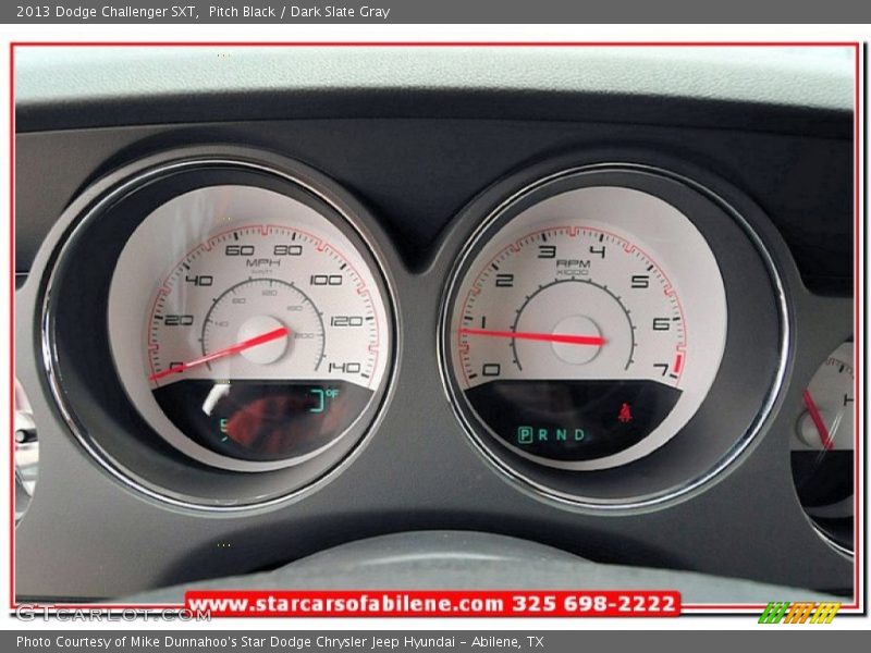 Pitch Black / Dark Slate Gray 2013 Dodge Challenger SXT