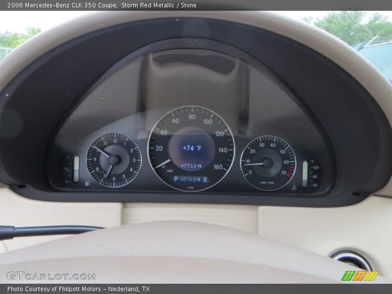  2006 CLK 350 Coupe 350 Coupe Gauges