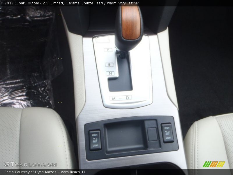 Caramel Bronze Pearl / Warm Ivory Leather 2013 Subaru Outback 2.5i Limited