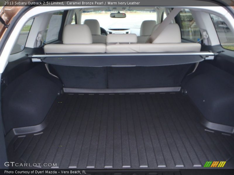 Caramel Bronze Pearl / Warm Ivory Leather 2013 Subaru Outback 2.5i Limited