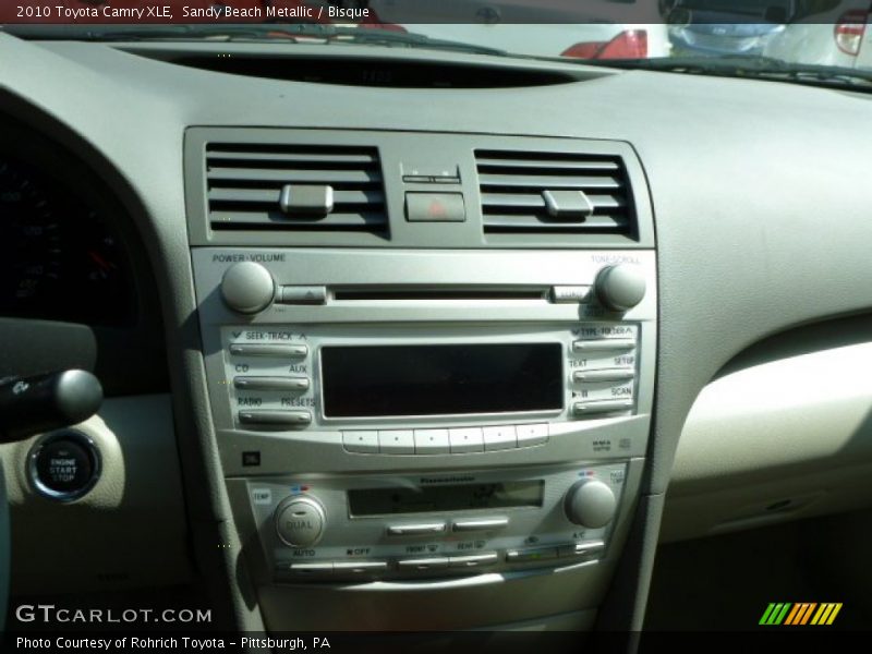 Sandy Beach Metallic / Bisque 2010 Toyota Camry XLE
