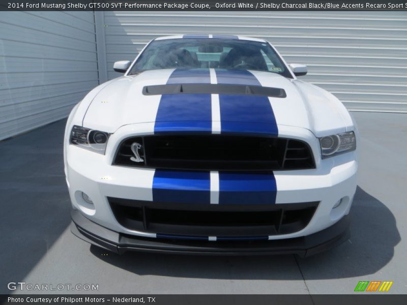  2014 Mustang Shelby GT500 SVT Performance Package Coupe Oxford White