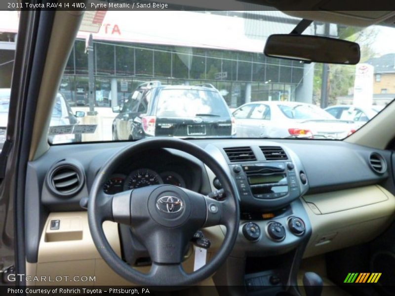 Dashboard of 2011 RAV4 I4 4WD