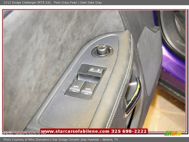 Plum Crazy Pearl / Dark Slate Gray 2013 Dodge Challenger SRT8 392