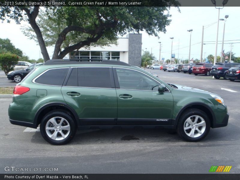  2013 Outback 2.5i Limited Cypress Green Pearl