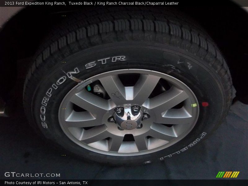 Tuxedo Black / King Ranch Charcoal Black/Chaparral Leather 2013 Ford Expedition King Ranch