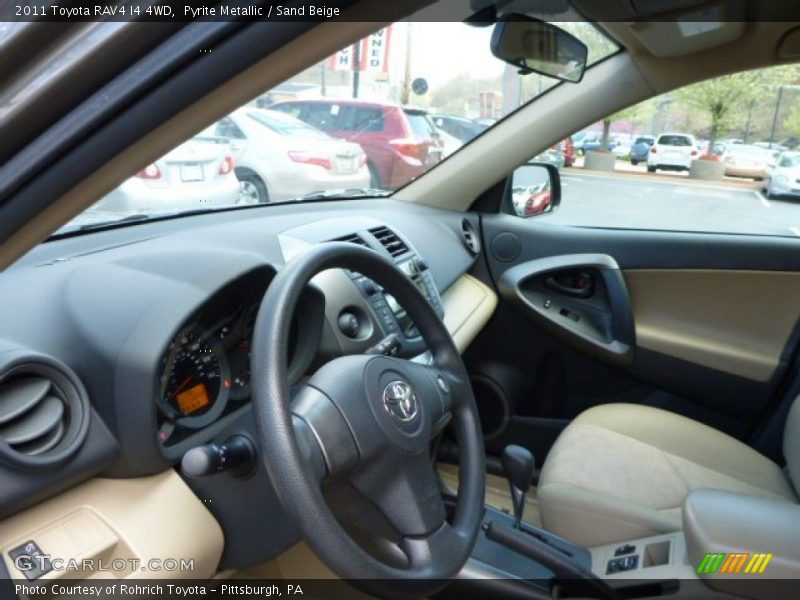 Pyrite Metallic / Sand Beige 2011 Toyota RAV4 I4 4WD