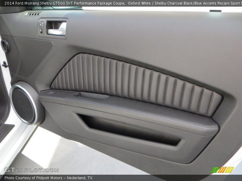 Door Panel of 2014 Mustang Shelby GT500 SVT Performance Package Coupe