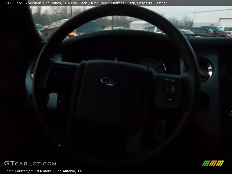 Tuxedo Black / King Ranch Charcoal Black/Chaparral Leather 2013 Ford Expedition King Ranch