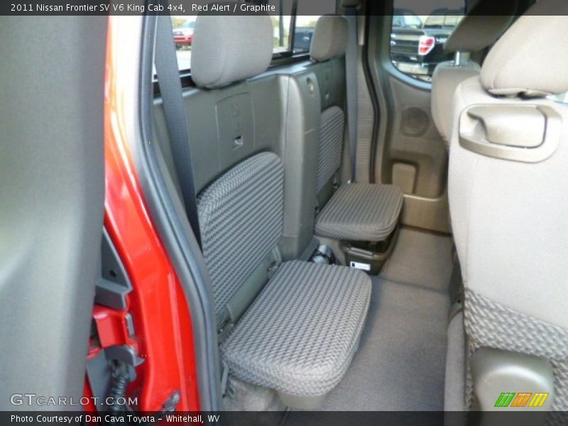 Red Alert / Graphite 2011 Nissan Frontier SV V6 King Cab 4x4
