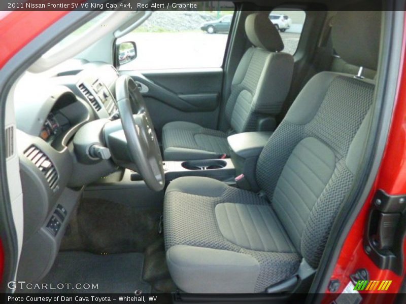 Red Alert / Graphite 2011 Nissan Frontier SV V6 King Cab 4x4