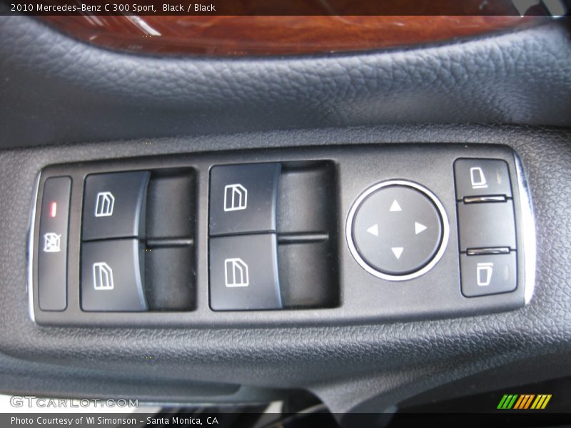 Black / Black 2010 Mercedes-Benz C 300 Sport